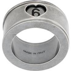 MM6 Maison Margiela Silver Spinner Ring - 952 Silver Vintage