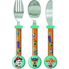 Dynamic 3 Piece Round Cutlery Set