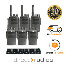 Walkie Talkies Entel 6x DX482 Digital UHF Two Way Radio Walkie Talkie