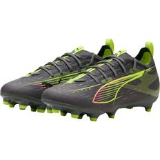 Puma Ultra 5 Pro FG/AG Football Boots - Matte Aged Silver/Gul