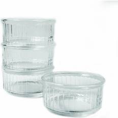 Duralex Made in France 8-Ounce Glass Set of 4 Ramekin