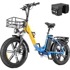 E-Mountainbikes Ridstar MN20 Foldable Electric Bike 1000W 48V 20AH