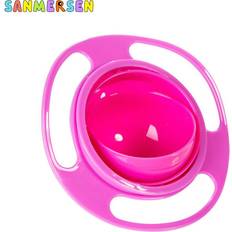 Universal Gyro Bowl Flying Dishes 360 Degrees Rotation