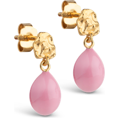 Smykker ENAMEL Copenhagen Poe Studs - Pink