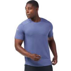 Smartwool Merinould Overdele Smartwool Active Mesh Short Sleeve Tee - Blue