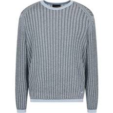 Emporio Armani Herre Sweatere Emporio Armani Crew Neck Sweater - Blå