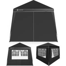 Casaria Capri 3x3m Pop-Up Gazebo with 4 Side Panels