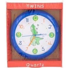 Dinosaurs Alarm Clocks Kid's Room Twins Quartz Kids Dinosaur Clock 21 cm