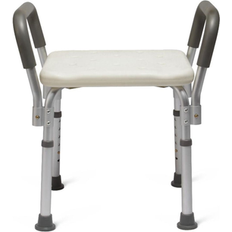 Shower Stools Medline Bath Seat with Padded Armrest