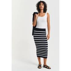 Gant Skirts Gant Women Striped Knitted Skirt
