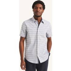 Nautica Men Shirts Nautica Trim Fit Plaid Short-Sleeve Shirt