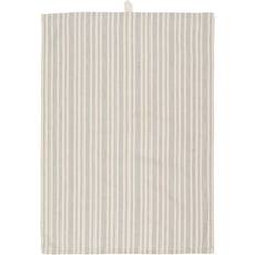 Viskestykker på tilbud Ib Laursen Kasper Mørkeblå Striber 50x70 B:50 cm Viskestykke Naturfarvet, Blå (70x50cm)