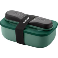 Guzzini Matlådor Guzzini Lunch Box Set With Travel Cutlery Store&Go On The Go - Mauve Matlåda
