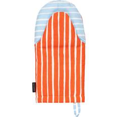 Marimekko Grydelapper Marimekko Piccolo Oven Mitt in White Pot Holder Blue, White, Red, Orange