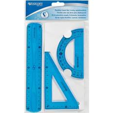 10301Â00Â Flexible Ruler Set Â Plastic Assorted Colours