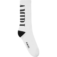 Amiri Underwear Amiri Vertical Logo Socks - White/Black