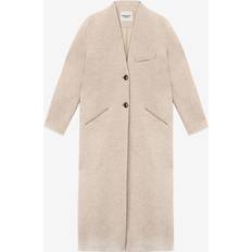 Frakker Isabel Marant Étoile Abrigo Eris Mujer - Beige