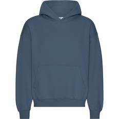 GOTS (Global Organic Textile Standard) Clothing Colorful Standard Oversized Hooded Sweatshirt Organic - Petrol Blue