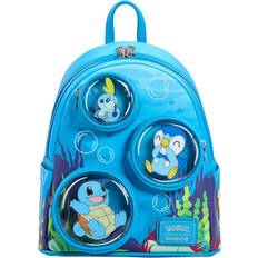 Sølv Rygsække Loungefly Mini Backpack Bubbles Water Pokemon