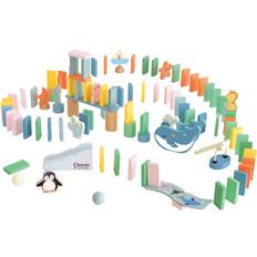 Classic World Byggelegetøj Classic World Wooden Domino Ocean 100pcs