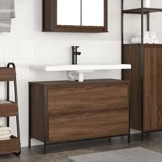 vidaXL Bathroom Basin Cabinet with Drawers 90 x 34.5 x 60 cm