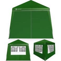 Casaria Capri 3x3m Pop-Up Gazebo with 4 Side Panels
