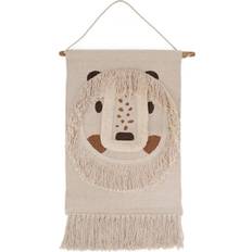 Nattiot Hand-Woven Fringed Wall Hanging Léopold