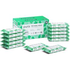 Water wipes Pura Eco Friendly Baby Water Wipes 12 x 60 pack