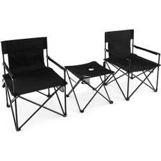 Cwy Overdimensionerede Campingstole Med Bord Opbevaringspose