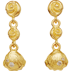 Maanesten Örhängen Maanesten Andrina Earrings Dam Stiftörhängen - Gold