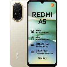 FM Radio Mobiltelefoner Xiaomi Redmi A5 3GB RAM 64GB Sandy Gold