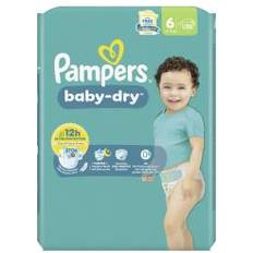 Pampers Baby Dry Extra Large Bleer Str 6