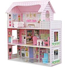 Wooden Kids Doll House All in 1