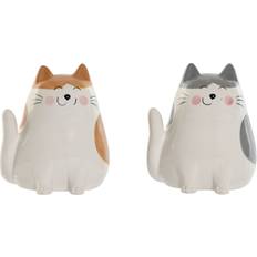 Piggy Banks Kid's Room Home ESPRIT Dolomite Cat Set of 2