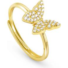 Nomination Ringar Nomination Sweetrock Gold Butterfly Adjustable Ring