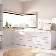 Cunas DEKIT RIMOBEL GROUP Cama Nido Leka Con 3 Cajones Blanco 68 x 194 x 95 cm