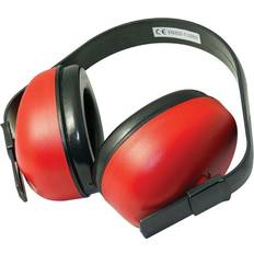 Red Hearing Protections Silverline Ear Defenders SNR 27dB - H=30dB M=25dB L=18dB