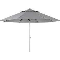 Gråa Parasoll Brafab Bolano Parasoll Ø 330 cm Grå