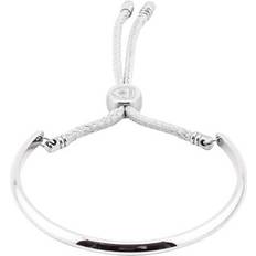 Arsenal Fc Ladies Rope Bangle - Grey