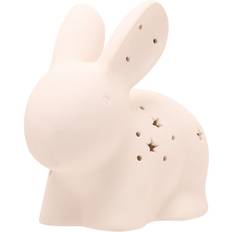 Bambino Rabbit Ceramic Nightlight 17 x 10.6 x 19.2 cm Night Light