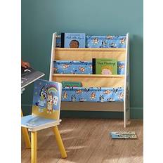 Wooden Book Storage Rack Print