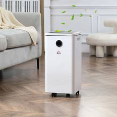 Homcom Wifi Smart Dehumidifier 10L Day 2.5L Portable Quiet Air Dehumidifier