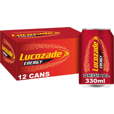 Lucozade Energy Drink Original 12x330ml Multipack
