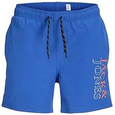 Badkläder Jack & Jones Normal Passform Badshorts Junior Blå