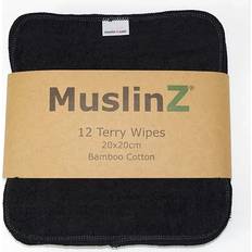 Bamboo Cotton Terry Wipes 12 pack