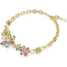 Smycken Swarovski Idyllia Necklace Mixed Cuts Flower - Multicoloured