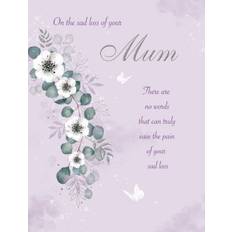 White Cards & Invitations Regal Publishing Sad Loss Of Your Mum Sympathy Card
