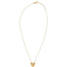 Missoma Jewellery Missoma Puffy Heart Pendant Necklace - Gold Plated