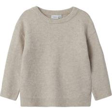 Genbrugsmaterialer Striktrøjer Name It Bluse - Strik - Pure Cashmere