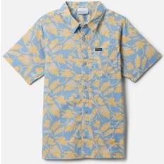 XL Shirts Children's Clothing Columbia Boys' Rapid Rivers Printed Short Sleeve Shirt - Blue